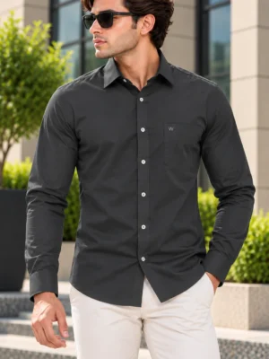 locust-grey-cotton-satin-shirt