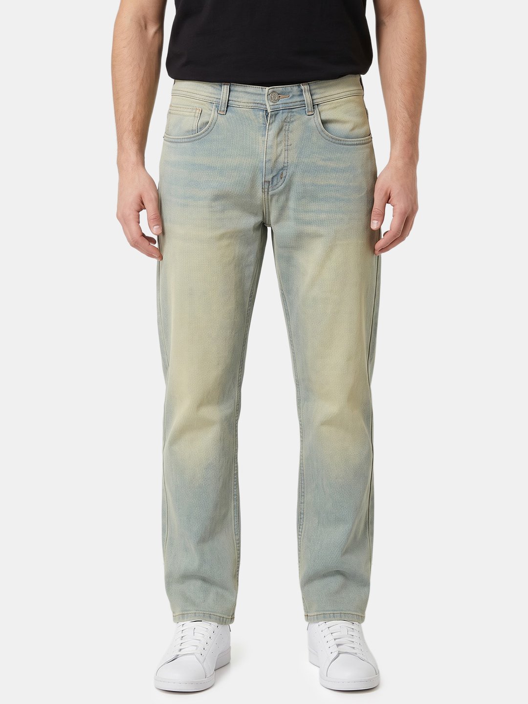 Men's Light Wash Jeans
